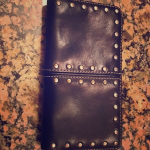 Michael Kors black leather wallet